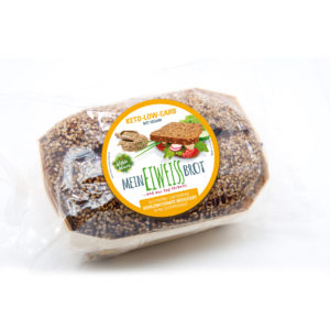 Wilde Wiese Eiweißbrot - Sesam Geschmack - Keto / Low Carb / Diabetiker Brot / Zuckerfrei / Glutenfrei / Vegan